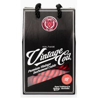 Voltage Vintage Coil Red STST 25ft
