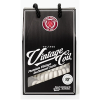 Voltage Vintage Coil White STST 25ft